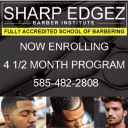 Logo of Sharp Edgez Barber Institute